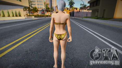 Dead Or Alive 5 - Christie (Player Swimwear) v3 для GTA San Andreas