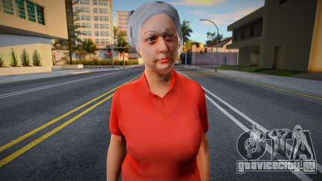 Wfori HD with facial animation для GTA San Andreas