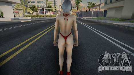 Dead Or Alive 5 - Christie (Bikini) v3 для GTA San Andreas