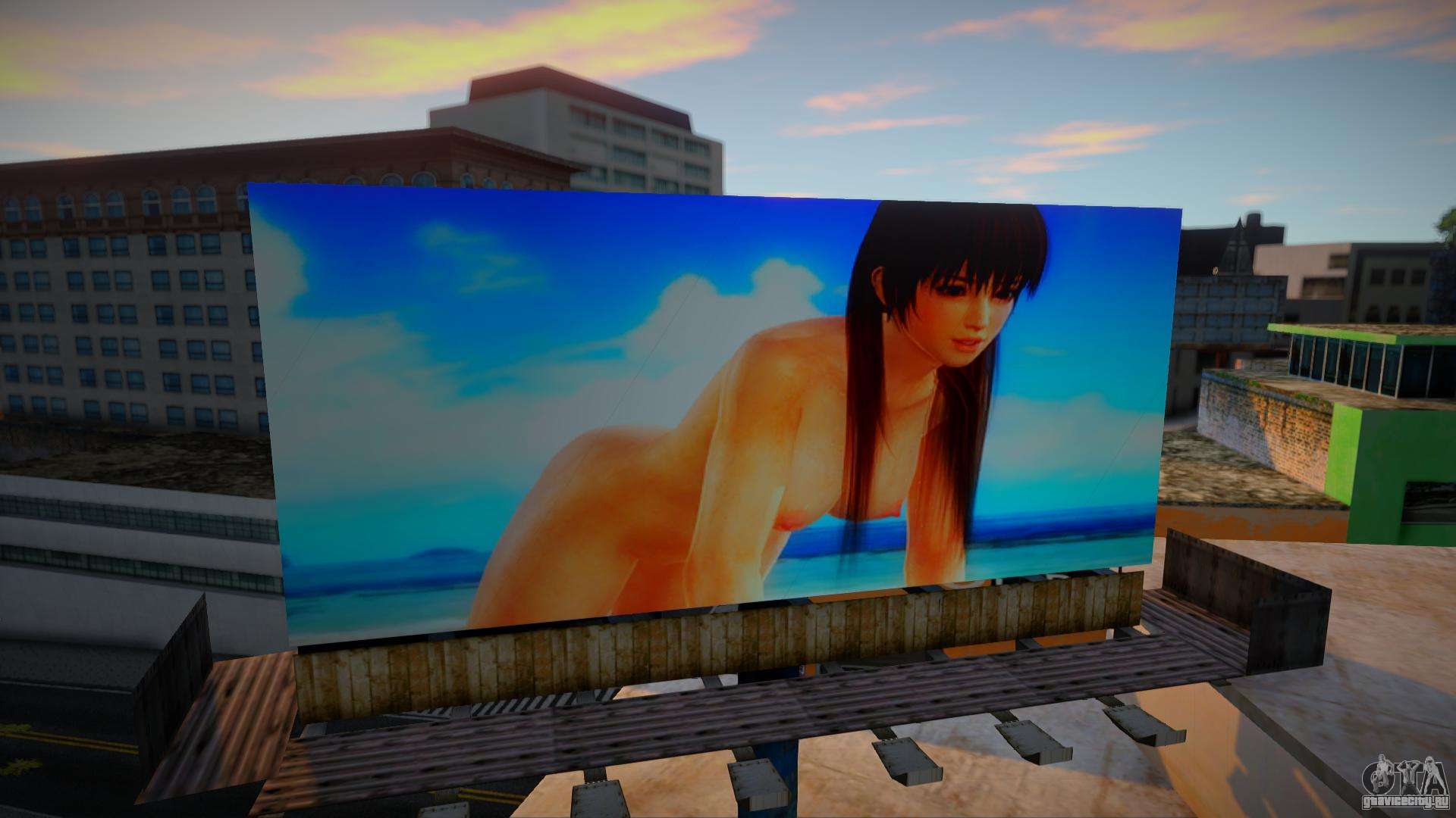 Dead Or Alive Nude Billboards для GTA San Andreas