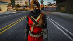 Dead Or Alive 5 - Hayate (Costume 3) v3 для GTA San Andreas