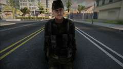Army HD with facial animation для GTA San Andreas