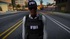 Bmymoun FBI HD with facial animation для GTA San Andreas