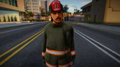Sffd1 with facial animation для GTA San Andreas
