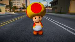 Tod Traje Rojo de Super Mario 3D World de Wii U для GTA San Andreas