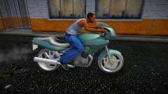 Пригнуться на мотоцикле для GTA San Andreas