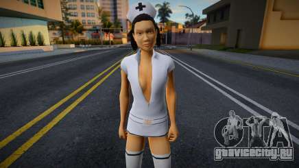 Improved HD Sexy Katie Zhan для GTA San Andreas