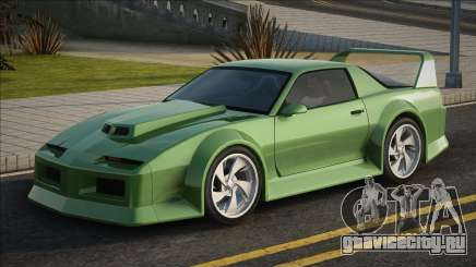 Pontiac Firebird Custom Green для GTA San Andreas