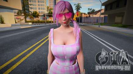 DOAXVV Elise - Checkerboard Set Happy Valentines для GTA San Andreas