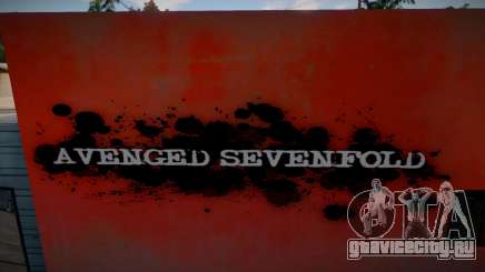 Avenged Sevenfold Wall V.2 для GTA San Andreas