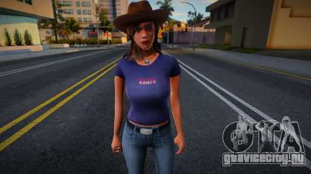 Cwfyfr1 HD with facial animation для GTA San Andreas