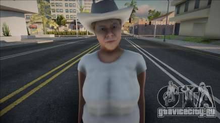 Dwfolc HD with facial animation для GTA San Andreas