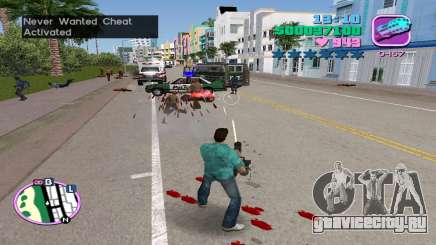 Cheat Code For Never Wanted для GTA Vice City