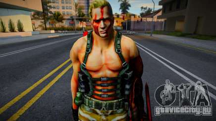 Jack Krauser HD version Retuxtured v11 для GTA San Andreas