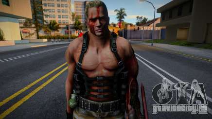 Jack Krauser HD version Retuxtured v12 для GTA San Andreas