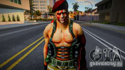 Jack Krauser HD version Retuxtured v5 для GTA San Andreas