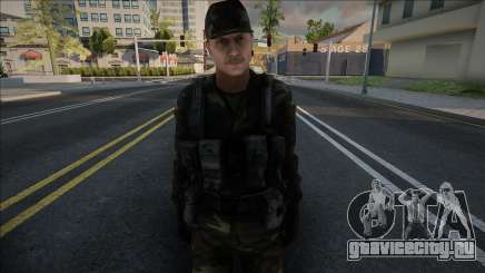Army HD with facial animation для GTA San Andreas