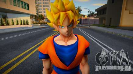 Goku SSJ skin in sa для GTA San Andreas