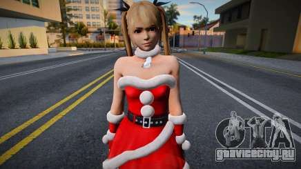 Dead Or Alive 5U - Marie Rose Santa Helper для GTA San Andreas