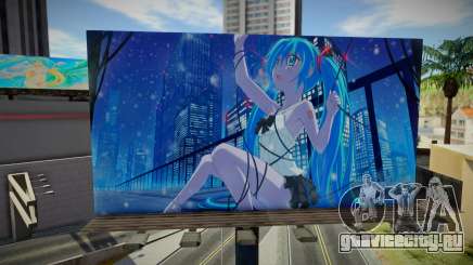 Hatsune Miku Billboards для GTA San Andreas