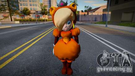 Rosalina Tanooki Cafe Suit o con traje mapache t для GTA San Andreas