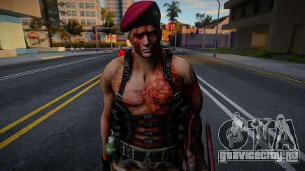 Jack Krauser HD version Retuxtured v1 для GTA San Andreas