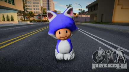 Tod Cat Suit o con traje de gato de Super Mario для GTA San Andreas