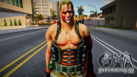 Jack Krauser HD version Retuxtured v8 для GTA San Andreas