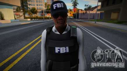Bmymoun FBI HD with facial animation для GTA San Andreas
