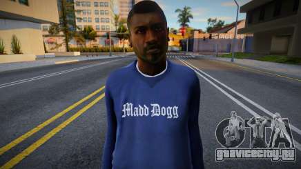 Madd Dogg HD with facial animation для GTA San Andreas