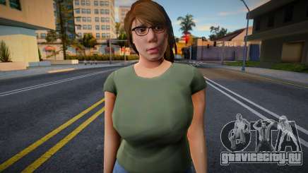 Dwfylc1 HD with facial animation для GTA San Andreas