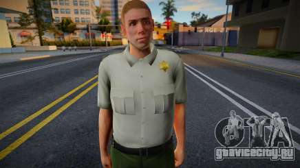 New Cop HD with facial animation v2 для GTA San Andreas