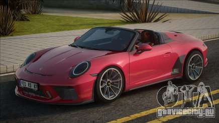 Porsche 911 Speedster 2020 Red для GTA San Andreas