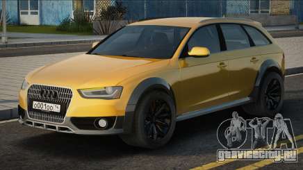 Audi A4 Allroad Quattro Yellow для GTA San Andreas