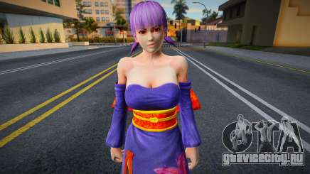 Dead Or Alive 5 - Ayane (Costume 3) v2 для GTA San Andreas