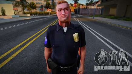 Pulaski HD with facial animation для GTA San Andreas