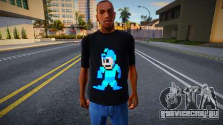 Shirt Megaman для GTA San Andreas