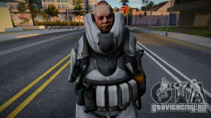 Soldado Rhino Traje Blanco de Dirty Bomb для GTA San Andreas