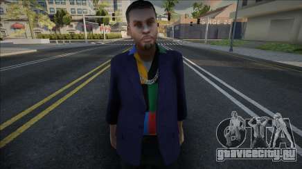 Andre HD with facial animation для GTA San Andreas