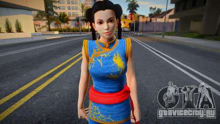 Dead Or Alive 5 - Pai Chan (Costume 1) v2 для GTA San Andreas