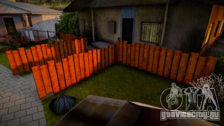 Wooden Fences HQ (Alternative Version) для GTA San Andreas