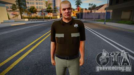 New Cop HD with facial animation v1 для GTA San Andreas