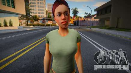 Helena HD with facial animation для GTA San Andreas