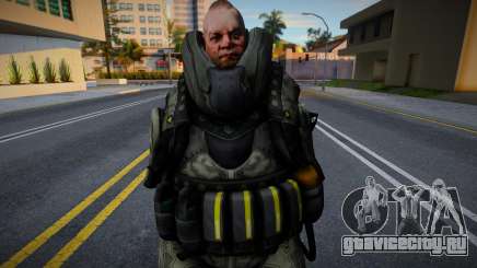 Soldado Rhino con camuflaje de Dirty Bomb для GTA San Andreas