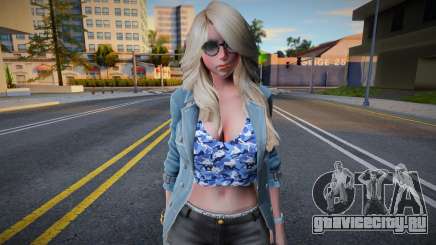 NieR Re[in] 2A - Cardigan Denim Hot Pants для GTA San Andreas