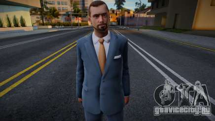 Mafboss HD with facial animation для GTA San Andreas
