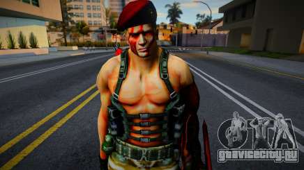 Jack Krauser HD version Retuxtured v2 для GTA San Andreas