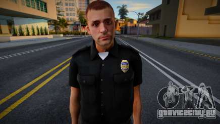 Lapd1 HD with facial animation для GTA San Andreas