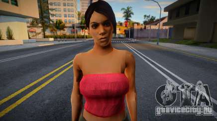 Barbara HD with facial animation для GTA San Andreas