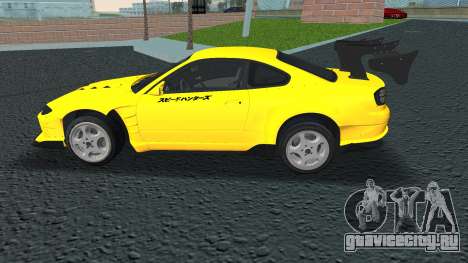 Nissan Silvia S15 99 BN Sports Yellow для GTA Vice City